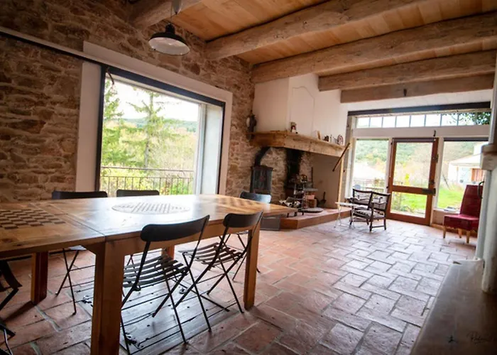Maison Charmante A Avec Vue Sur La Montagne Feriehus Faugères